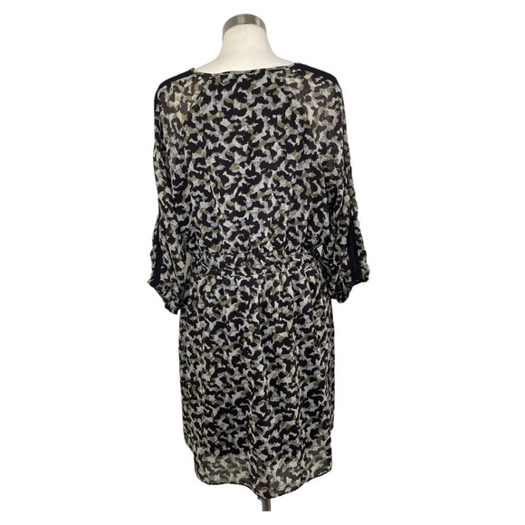 CITY CHIC Animal Print Chiffon Dress size 16 - Picture 6 of 10